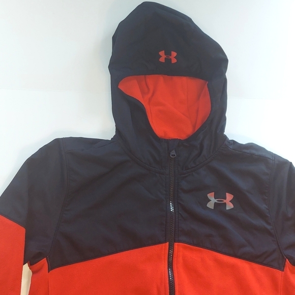 Boys Under Armour Zip Up Fleece Jacket - Picture 2 of 8